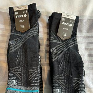 NEW Stance Crew Socks size small NWT 6 pairs total boys 3-5.5, womens 5 - 7.5
